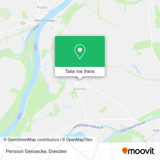 Карта Pension Gensecke