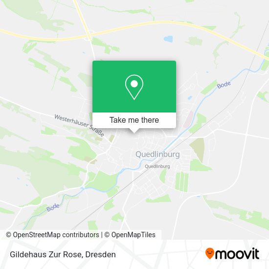 Карта Gildehaus Zur Rose