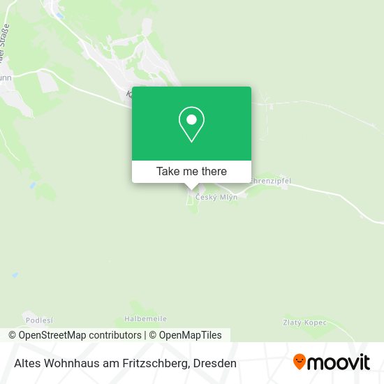 Карта Altes Wohnhaus am Fritzschberg