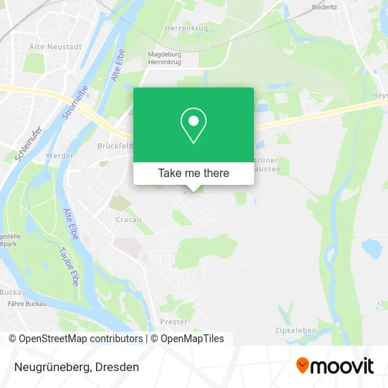 Карта Neugrüneberg