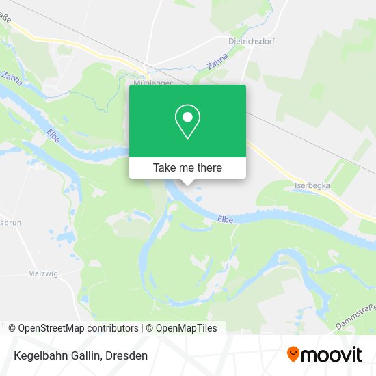 Карта Kegelbahn Gallin