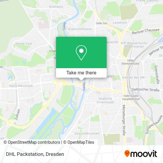 Карта DHL Packstation
