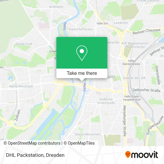 Карта DHL Packstation