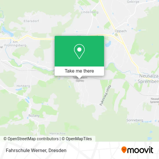 Карта Fahrschule Werner