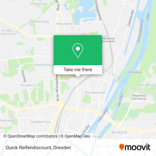Карта Quick Reifendiscount