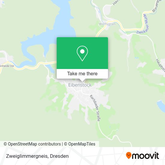 Карта Zweiglimmergneis