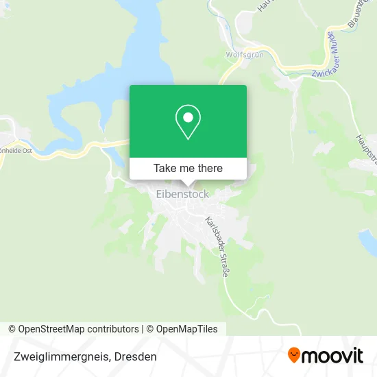 Карта Zweiglimmergneis
