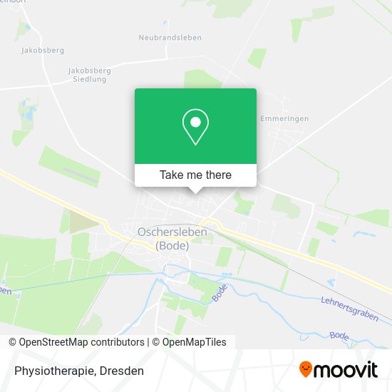 Карта Physiotherapie