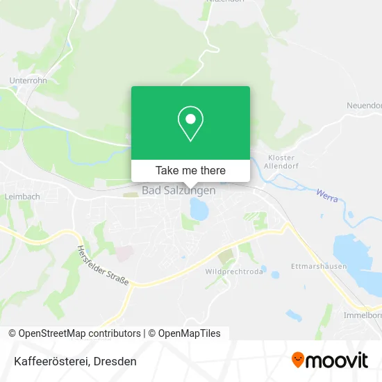 Карта Kaffeerösterei