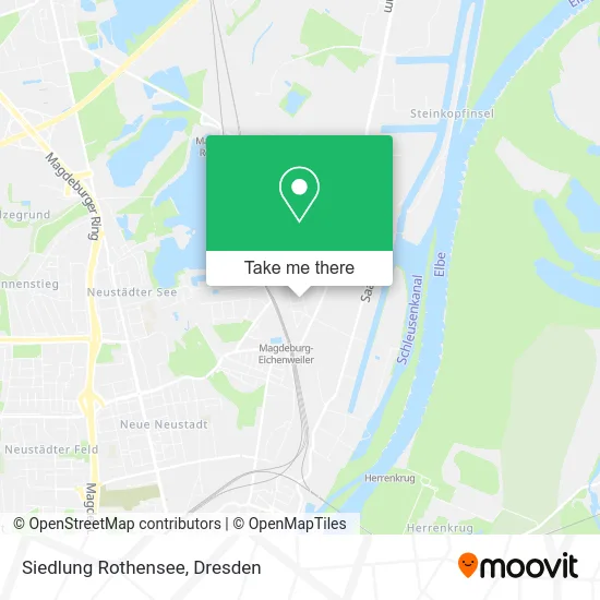 Карта Siedlung Rothensee