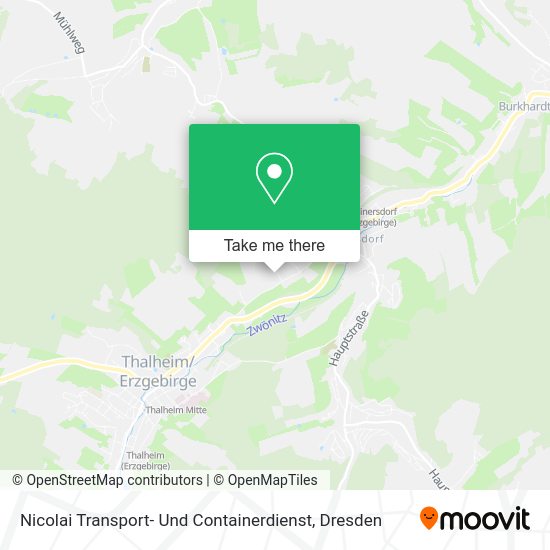 Карта Nicolai Transport- Und Containerdienst
