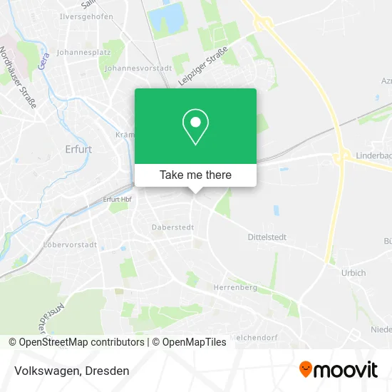 Карта Volkswagen