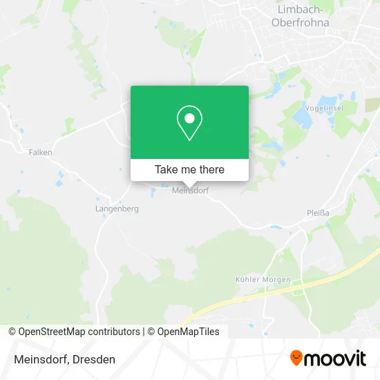 Карта Meinsdorf