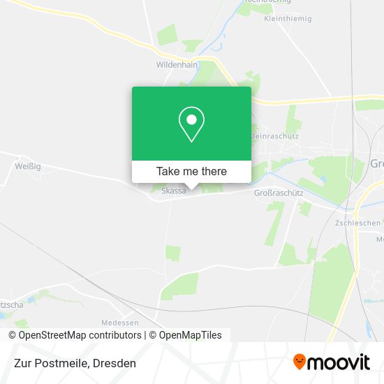 Карта Zur Postmeile