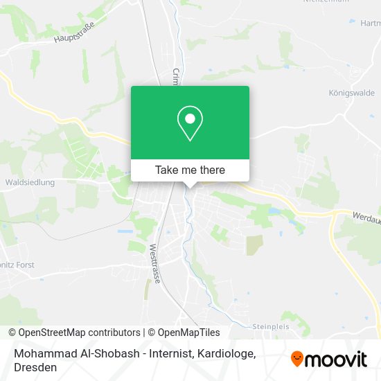 Карта Mohammad Al-Shobash - Internist, Kardiologe