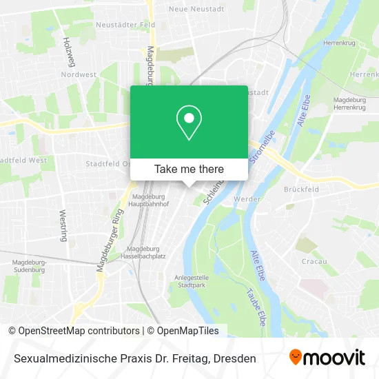 Карта Sexualmedizinische Praxis Dr. Freitag