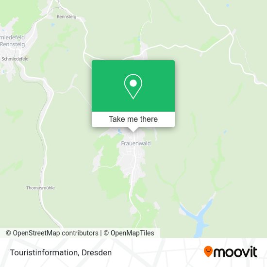 Карта Touristinformation