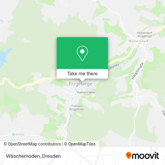Карта Wäschemoden