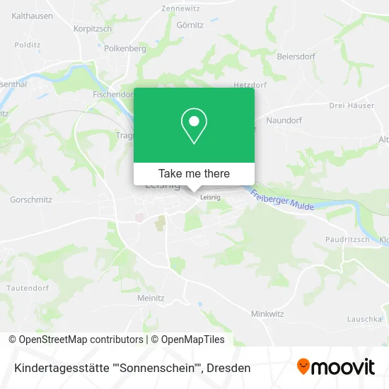 Карта Kindertagesstätte ""Sonnenschein""