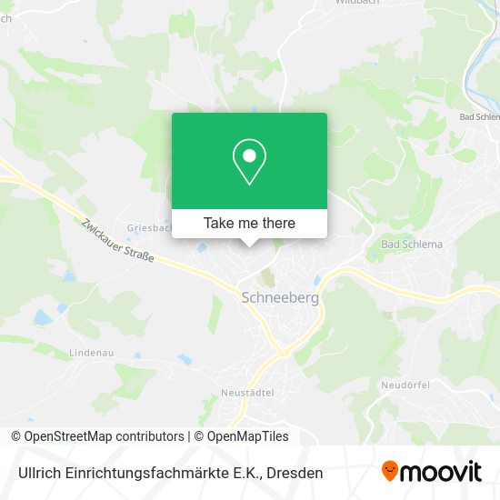 Карта Ullrich Einrichtungsfachmärkte E.K.