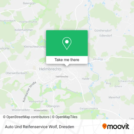 Карта Auto Und Reifenservice Wolf