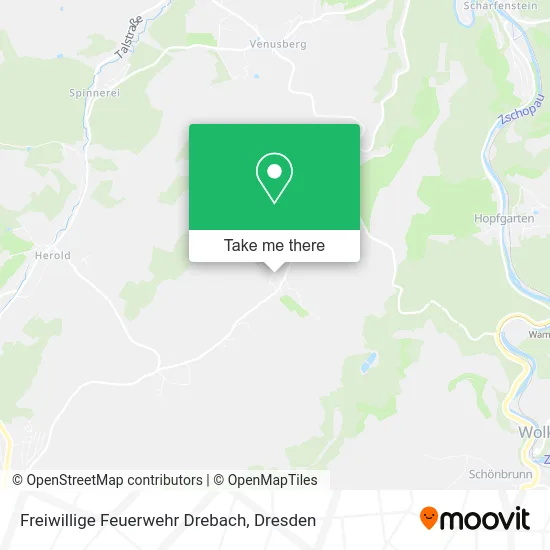Карта Freiwillige Feuerwehr Drebach