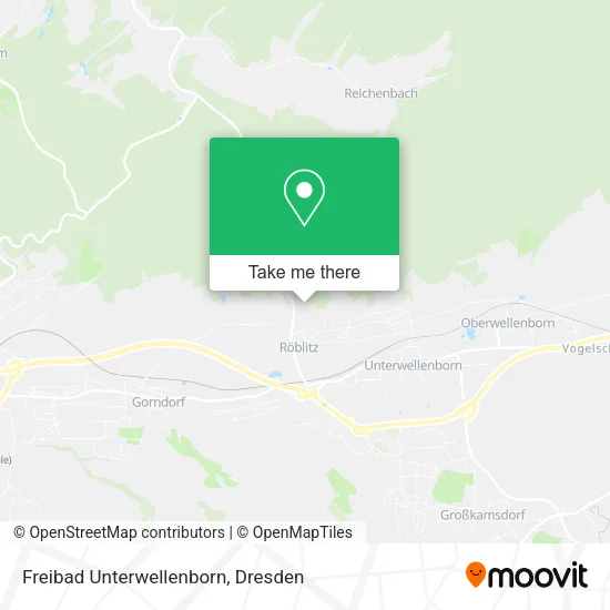 Карта Freibad Unterwellenborn