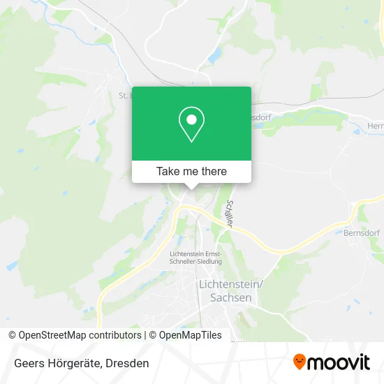 Карта Geers Hörgeräte