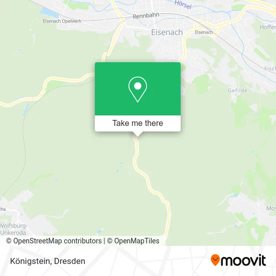 Карта Königstein