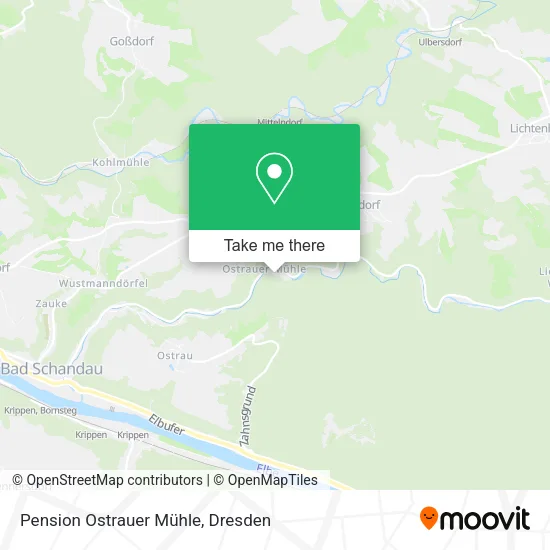Карта Pension Ostrauer Mühle