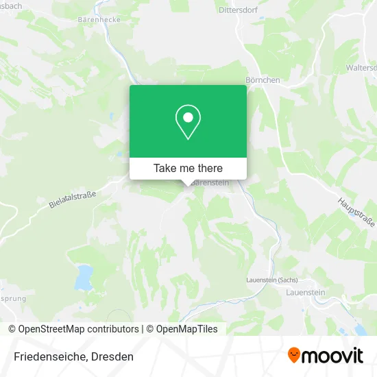 Карта Friedenseiche