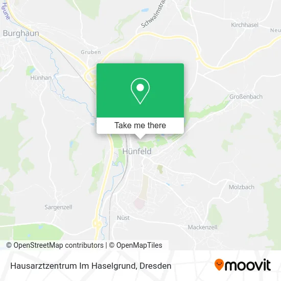 Карта Hausarztzentrum Im Haselgrund