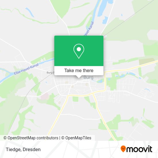Карта Tiedge