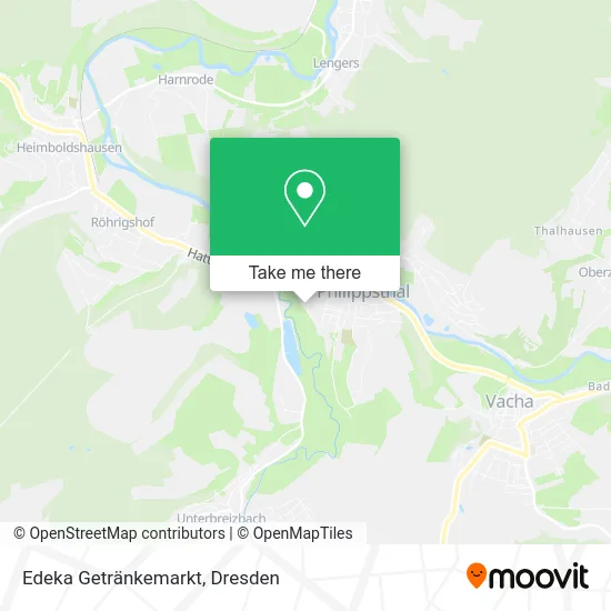 Карта Edeka Getränkemarkt