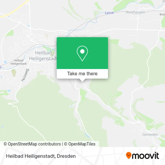 Карта Heilbad Heiligenstadt