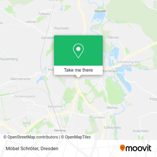 Карта Möbel Schröter