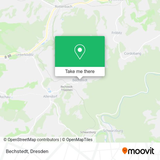 Карта Bechstedt