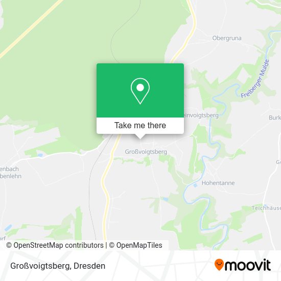 Карта Großvoigtsberg