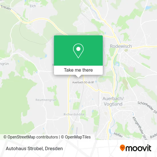 Карта Autohaus Strobel