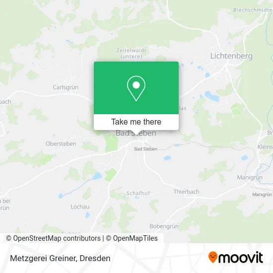 Карта Metzgerei Greiner