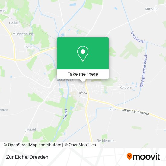 Карта Zur Eiche