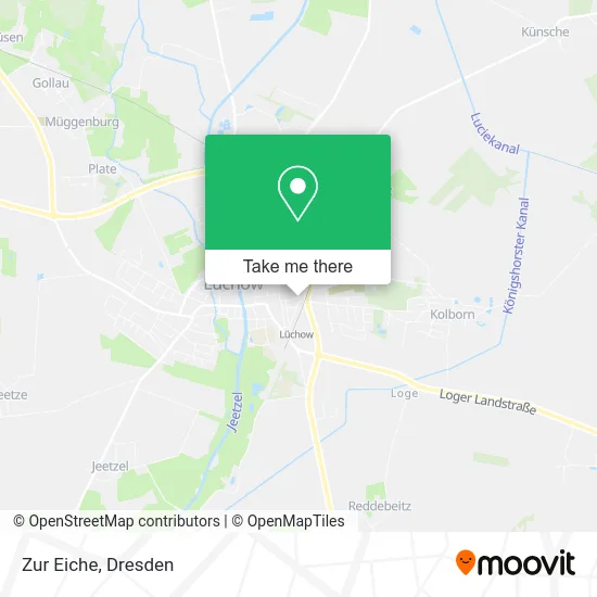 Карта Zur Eiche