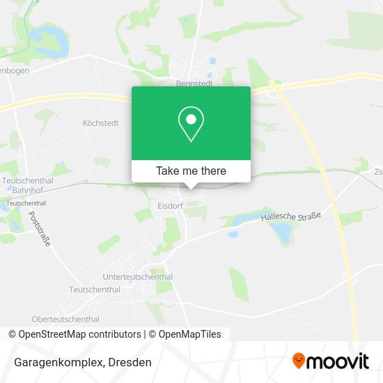 Карта Garagenkomplex