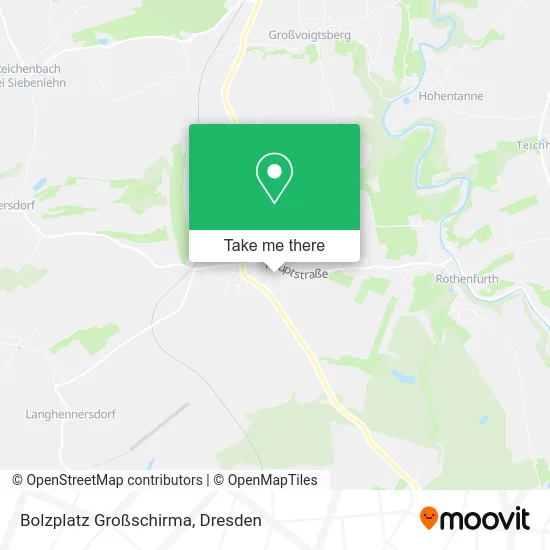 Карта Bolzplatz Großschirma