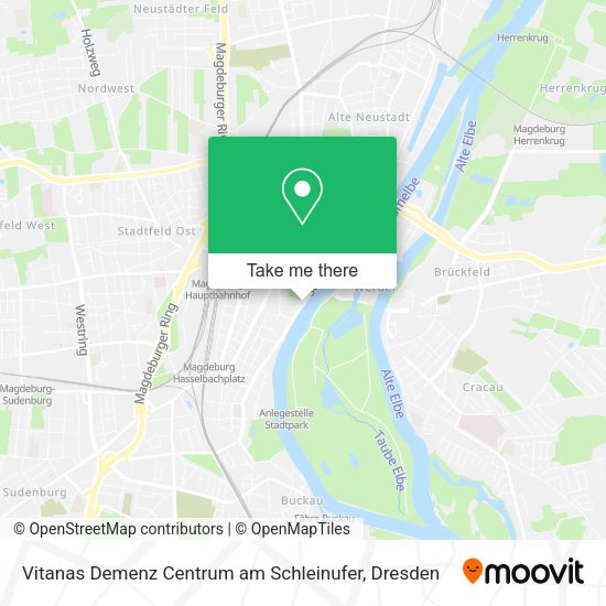 Карта Vitanas Demenz Centrum am Schleinufer