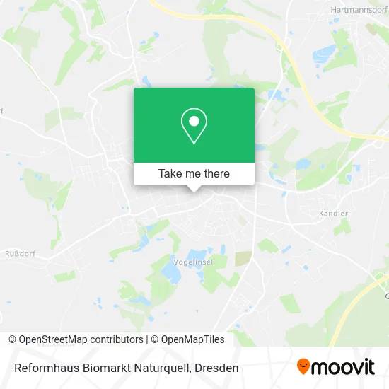 Карта Reformhaus Biomarkt Naturquell