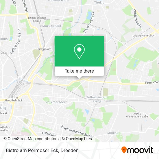 Карта Bistro am Permoser Eck