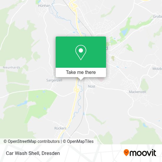 Карта Car Wash Shell