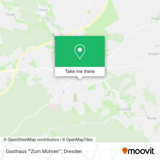 Карта Gasthaus ""Zum Mohren""