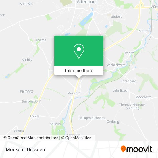Карта Mockern